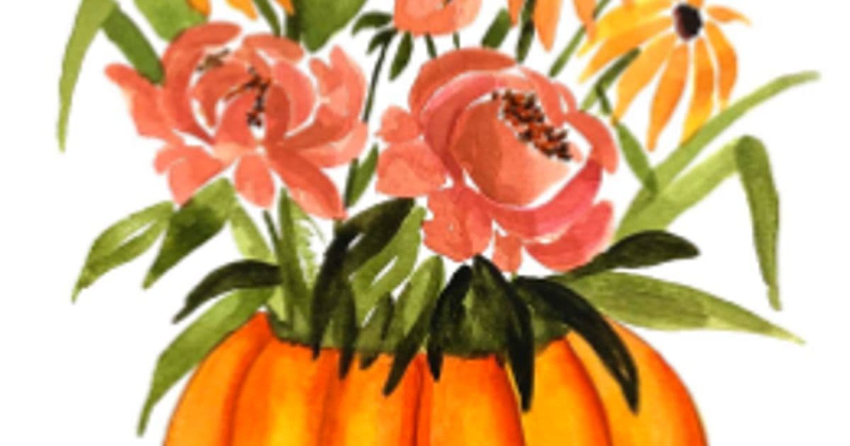 Adult Art Workshop – Autumn Bouquet