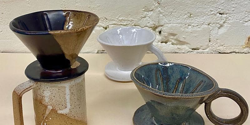 Pour Over Coffee Cone Handbuilding Workshop with Zoë