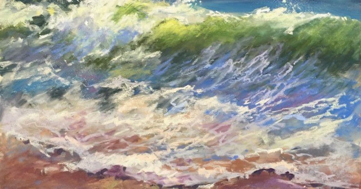 Adult Art Workshop – The Art of Painting a Wave in Pastel
