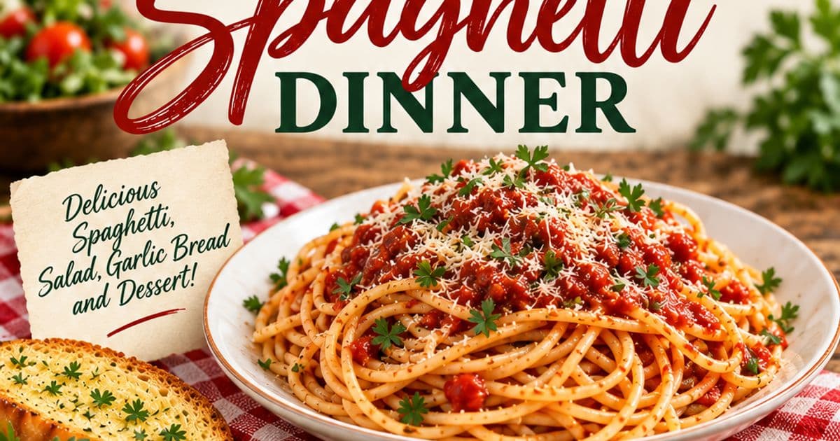 Friends of the Applegate Fire District Spaghetti Dinner Fundraiser