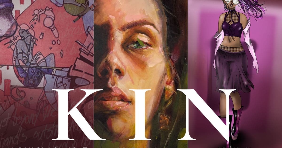 KIN - Art Opening - MicahBlackLight, Opie Snow & Sphynx